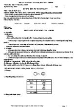 Hướng dẫn tự học Hóa học Lớp 11 - Tiết 47+48 Benzen và đồng đẳng của benzen - Năm học 2019-2020 - Bùi Đức Minh